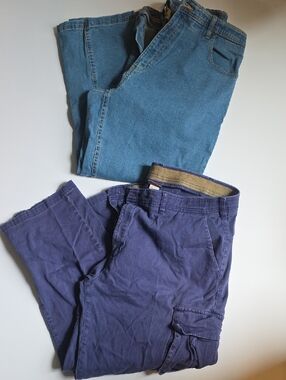 2 Pair Mens Pant/Jeans Sz 40/S